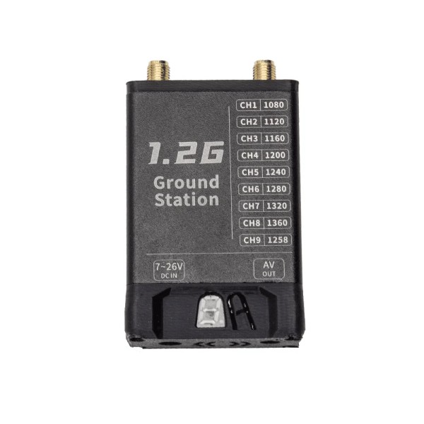 SKYZONE 1.2GHz Receiver OLED Ground Station Module With Filter Receiver 9CH Wide Band 900MHZ Support RC FPV Racing Drone Glasses